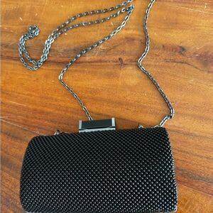 Jessica Mcclintock Elegant Mesh Clutch By Jessica Mcclintock Black